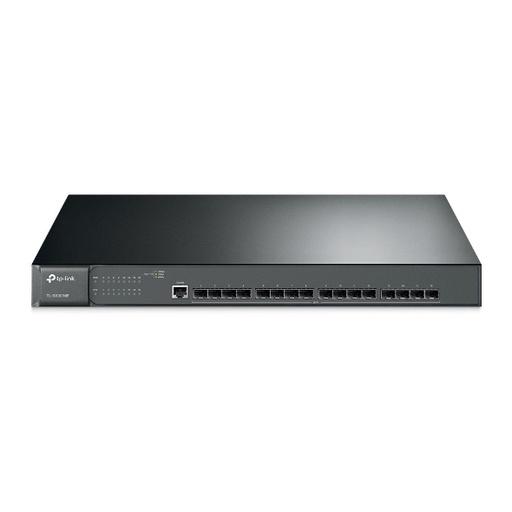[SX3016F] TP-Link SX3016F JetStream 16-Port 10GE SFP+ L2+ Managed Switch, Centralised Cloud, Omada SDN, Remote Management, QoS, IGMP Snooping, Fanless
