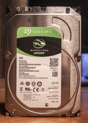 [T4000DM004] T4000DM004 BarraCuda 3.5" 4TB SATA3 Internal Hard Drive S