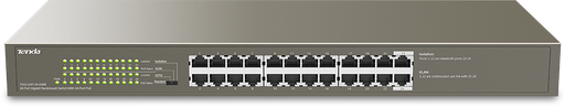 [G1124P] G1124P Tenda TE-24-250W 24-Port Gigabit Ethernet Switch with 24-Port POE/POE+ 802.3af/at