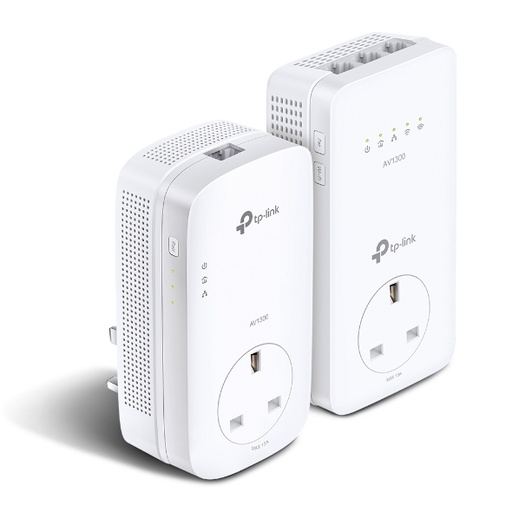 [TL-WPA8631P KIT] A8631P TL-WP KIT AV1300 Gigabit Passthrough Powerline ac Wi-Fi Kit OneMesh