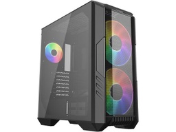 [H500-KGNN-S00] H500-KGNN-S00 MasterBox HAF 500 ARGB Mesh Mid Tower E-ATX Case Black TG