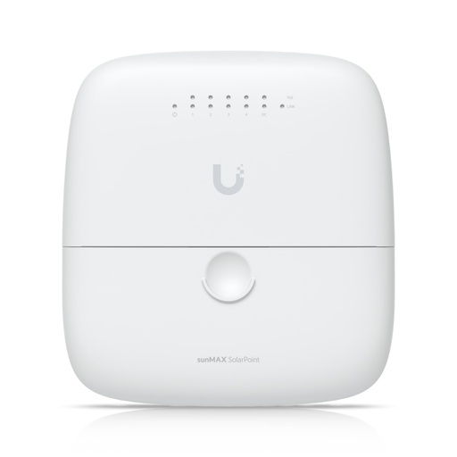 [817882028301] Ubiquiti sunMAX SolarPoint, SM-SP-40, Remotely Managed MPPT 24V 7A Solar Site Charging Appliance, Integrated Four-port, 24V PoE 10/100 Mbps, 2Yr Warr