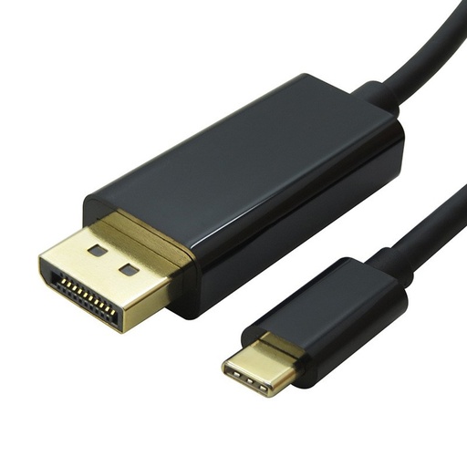 [9320422519760] Astrotek 2m USB-C to DP DisplayPort Cable Adapter Male to Male for iPad Pro Macbook Air Samsung Galaxy Surface Dell Windows XPS 4k