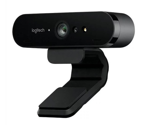 [97855125620] Logitech BRIO 4K Ultra HD Webcam HDR RightLight3 5xHD Zoom Auto Focus Infrared Sensor Video Conferencing Streaming Recording Windows