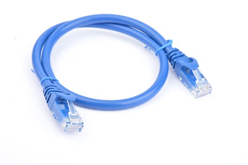 [9341756015636] 8Ware CAT6A Cable 0.25m (25cm) - Blue Color RJ45 Ethernet Network LAN UTP Patch Cord Snagless