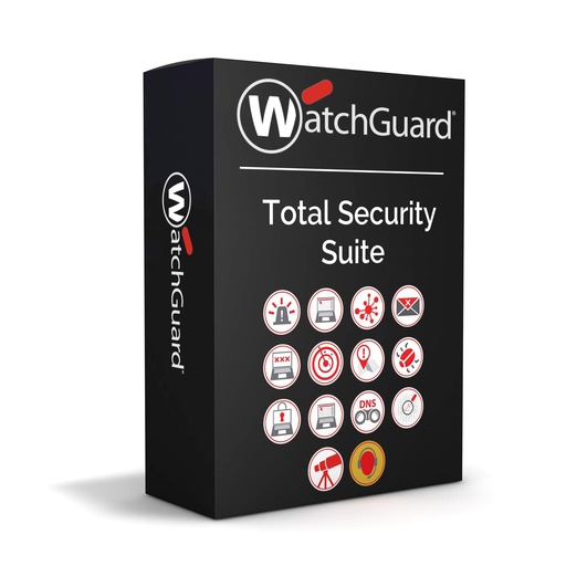[654522-00384-3] WatchGuard Total Security Suite Renewal/Upgrade 3-yr for Firebox M4600