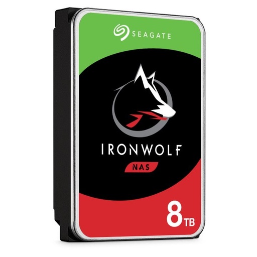 [8719706009812] Seagate 8TB 3.5" IronWolf SATA3 NAS 24x7 7200 RPM 256MB Cache SATA 6.0Gb/s HDD (ST8000VN004)