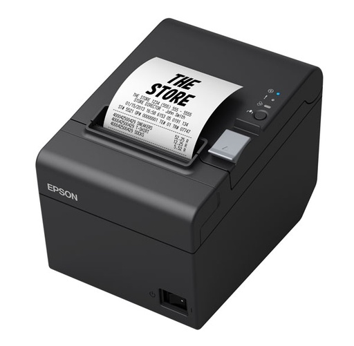 [C31CH51562] EPSON TM-T82III Thermal Direct Receipt Printer, USB/Ethernet Interface, Max Width 80mm, Includes AC Adapter, Black LAST STOCK