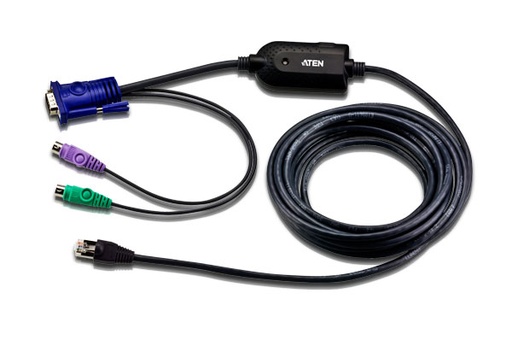 [KVA-KA7920] Aten VGA PS/2 KVM Adapter - 4.5M Cable for KH and KL series except KL1108V/KL1116V