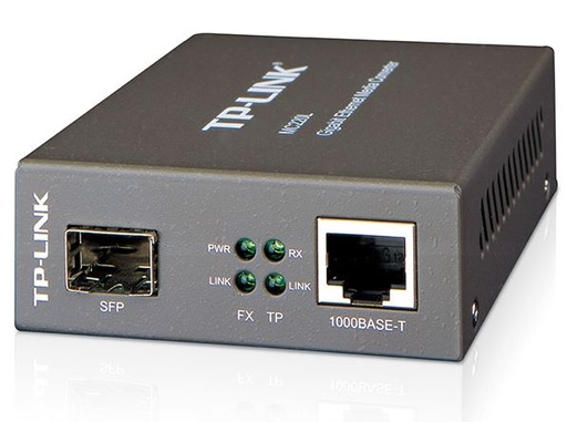 [6935364030476] TP-Link MC220L Gigabit Single  Multi-Mode SFP Media Converter - IEEE 802.3ab/802.3z, 0.55km Multi-mode, 10km Single-Mode