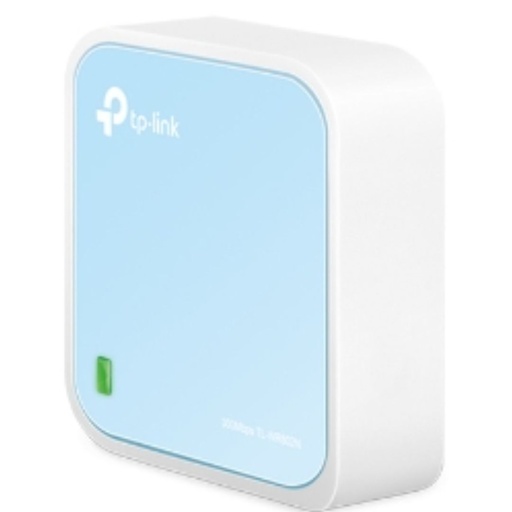 [6935364071714] TP-Link TL-WR802N N300 Wireless N Nano Router 2.4GHz 300Mbps 1x100Mbps LAN/WAN 1xMicro USB 802.11bgn Built-in Antenna Pocket Size Travel Router