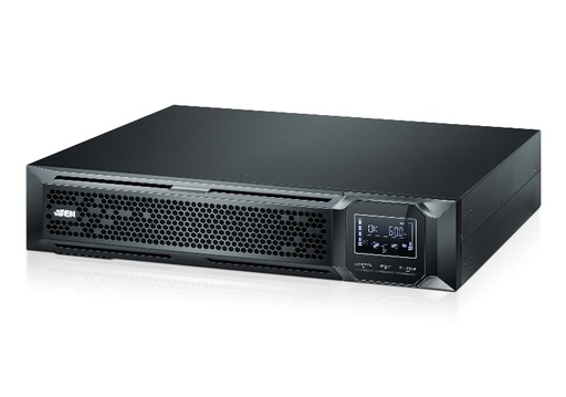 [4719264647963] Aten 1000VA/1000W Professional Online UPS with USB/DB9 connection, 8 IEC C13 outlets, EPO and RJ port surge protection (Inc 2yrs back to base wty)