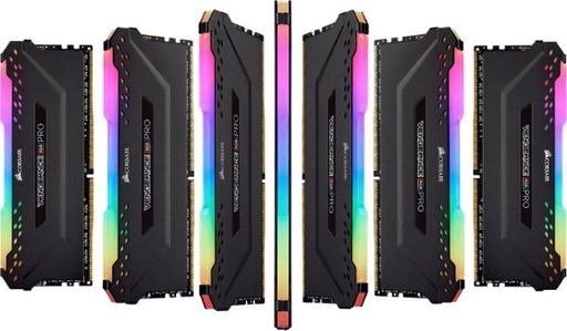 [843591076852] Corsair Vengeance RGB PRO 32GB (4x8GB) DDR4 3200MHz C16 Desktop Gaming Memory