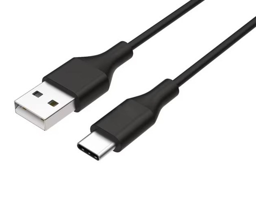 [9341756011829] 8ware 1m USB-C Type-C Data Sync Charger Cable Black Strong Braided Heavy Duty Charging for Samsung Galaxy Note 8 S8 Plus LG Google Macbook
