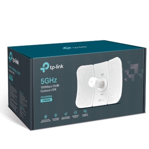 [6935364089887] TP-Link CPE605 5GHz 150Mbps 23dBi Outdoor CPE High-gain Directional Cassegrain Antenna