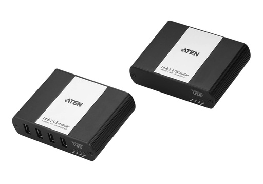 [4719264645938] Aten USB 2.0 Cat 5 Extender with 4-Port Hub, ExtremeUSB feature supports transparent USB extension, extends up to 100m