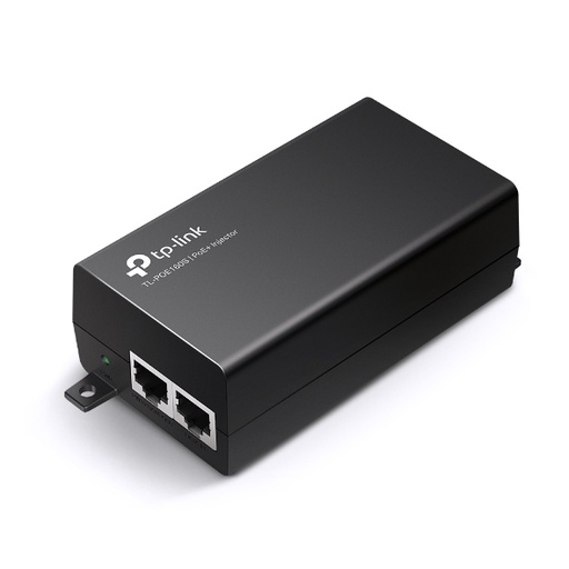 [6935364073084] TP-Link TL-POE160S Omada PoE+ Injector, 2 Gigabit Ports, 802.3af/at, Integrated Power Supply, Wall Mountable, Plug  Play