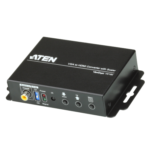 [4719264641367] Aten Professional Converter VGA  3.5mm Audio to HDMI Converter with Scaler