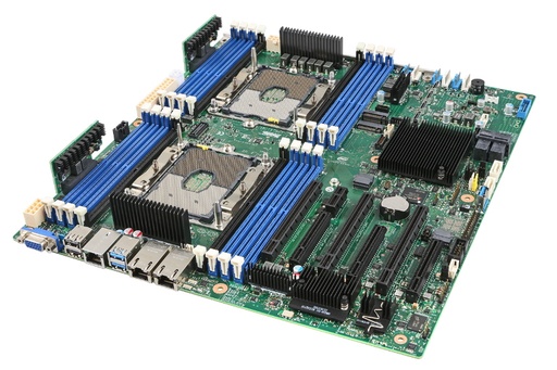 [5032037151016] INTEL S2600STBR Server Motherboard, Dual 3647, C624, 16xDIMM, 2x10GbE, PCIe x16, SSI EEB