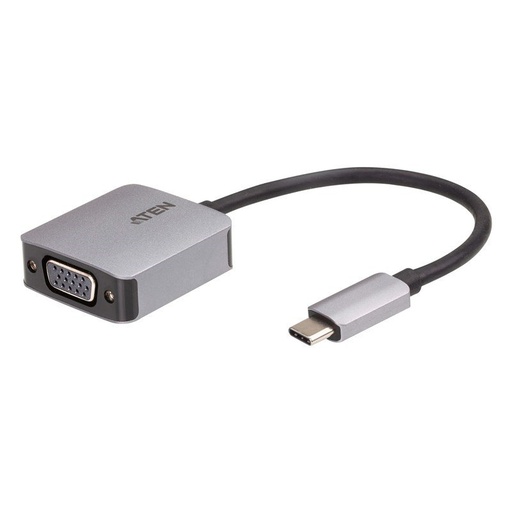 [4710469340000] Aten USB-C to VGA Adapter, aluminium housing