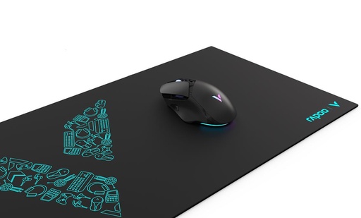 [6940056118189] RAPOO V1L Mouse Pad - Extra Large Mouse Mat, Anti-Skid Bottom Design, Dirt-Resistant, Wear-Resistant, Scratch-Resistant, Suitable for Gamers/Gami
