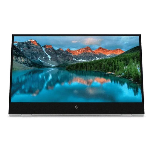 [195122771492] HP E14 14" FHD IPS USB-C Portable Monitor 1920x1080 Dual USB Type-C Tilt Adjustable Low Light Mode Slim Lightweight includes Sleeve 3yrs wty
