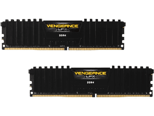 [840006618676] Corsair Vengeance LPX 32GB (2x16GB) DDR4 3600MHz C18 Black Heat Spreader XMP 2.0 Desktop Gaming Memory