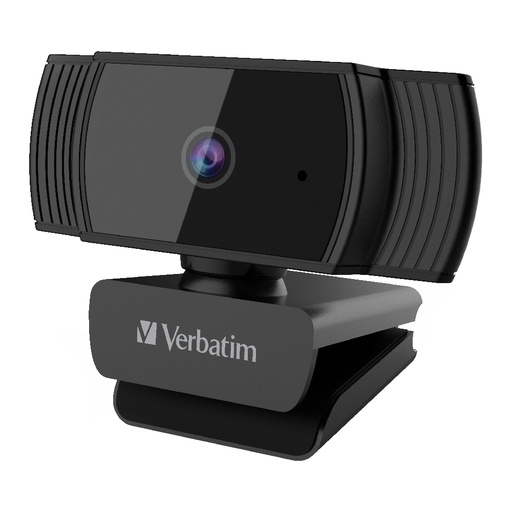 [4895117966310] Verbatim Webcam Full HD 1080P with Auto Focus - Black