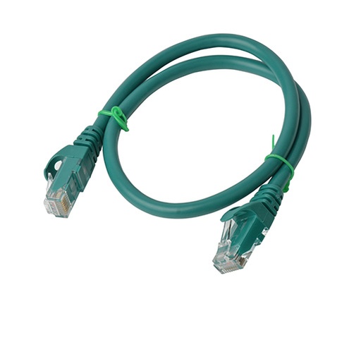 [9341756012956] 8Ware CAT6A Cable 0.5m (50cm) - Green Color RJ45 Ethernet Network LAN UTP Patch Cord Snagless
