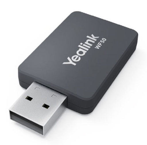 [6938818302174] Yealink WF50 V1 Dual Band WiFi USB Dongle - SIP-T42U/T43U/T46U/T48U/T53 IP Phone, High Transmission Rate