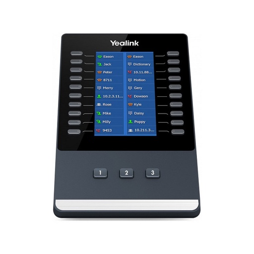 [6938818304345] Yealink EXP43 Color Expansion Module for Yealink T43U/T46U/T48U IP phones, Large 4.3-Inch Color-Screen LCD, Color Expansion Module, High Expansibility