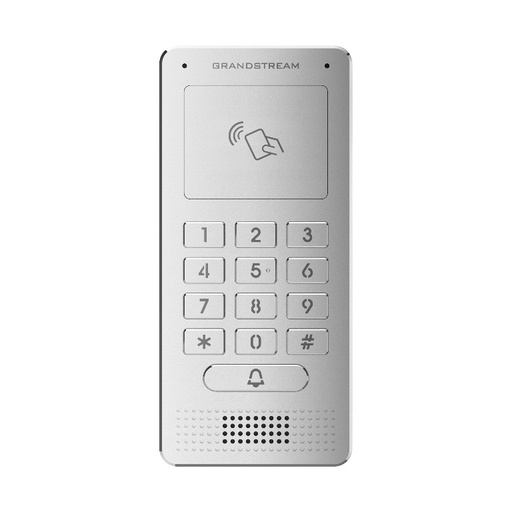 [6947273702511] Grandstream GDS3705 IP Door System, Built In RFID Chip Reader, Speaker  Microphone, Meta Casing, Powerable Via POE