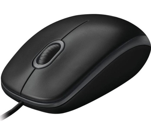 [97855175793] Logitech B100 Optical USB Mouse 800dpi for PC Laptop Mac Tux Full Size Comfort smooth mover 3yr wty