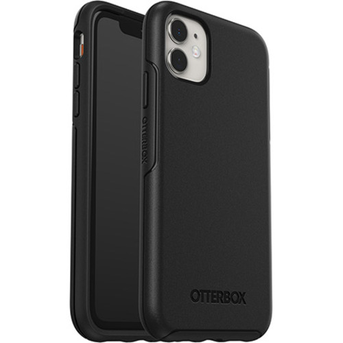 [660543511892] OtterBox Symmetry Apple iPhone 11 Case Black - (77-62467), DROP+ 3X Military Standard, Raised Edges, Ultra-Sleek, Durable Protection, 7 Years Warranty