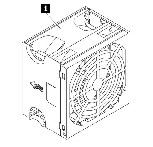 [SVL-4M27A60831-D] LENOVO ThinkSystem ST650 V2 Standard Fan Kit