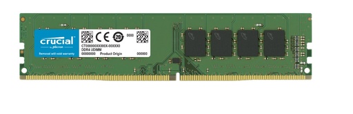 [649528790088] Crucial 8GB (1x8GB) DDR4 UDIMM 3200MHz CL22 Dual Ranked x8 Single Stick Desktop PC Memory RAM