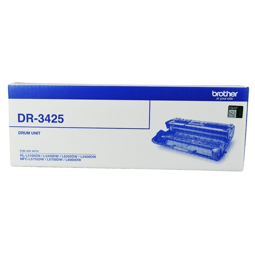 [4977766756822] Brother DR-3425 Drum Unit -To Suit  HL-L5100DN/L5200DW/L6200DW/L6400DW  MFC-L5755DW/L6700DW/L6900DW