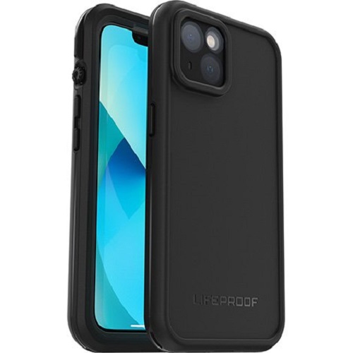 [840104286661] LifeProof FRE Apple iPhone 13 Case Black - (77-85527), WaterProof, 2M DropProof, DirtProof, SnowProof, 7 Years Warranty