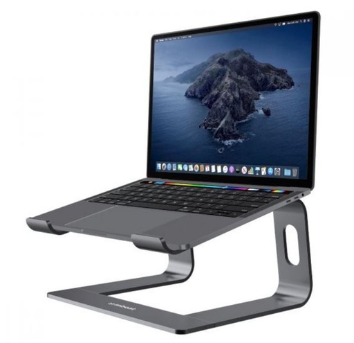[9346396002688] mbeat® Stage S1 Elevated Laptop Stand up to 16" Laptop (Space Grey) Material: Aluminium Alloy Product Weight: 0.9 kg