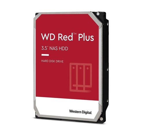 [WD101EFBX-68B0AN0] Western Digital WD Red Plus 10TB 3.5" NAS HDD SATA3 7200RPM 256MB Cache 24x7 180TBW ~8-bays NASware 3.0 CMR Tech 3yrs wty
