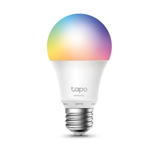 [6935364030988] TP-Link Tapo L530E Smart Wi-Fi Light Bulb, Edison Fitting, Multicolour (B22 / E27), No Hub Required, Voice Control, Schedule  Timer, 60W