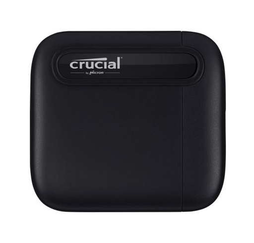 [649528901262] Crucial X6 1TB External Portable SSD 540MB/s USB3.2 USB-C USB3.0 Durable Rugged Shock Vibration Proof for PC MAC PS4 PS5 Xbox One Android iPad Pro