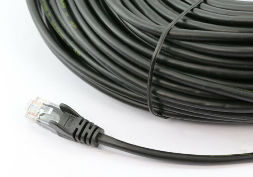 [9420066900105] 8Ware CAT6A Cable 20m - Black Color RJ45 Ethernet Network LAN UTP Patch Cord Snagless