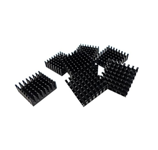 [4712511129458] QNAP Heatsink for M.2 SSD module,14*14MM, Black, Self Adhesive 8pcs.