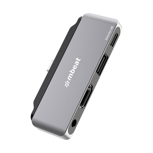 [9346396002626] (LS) mbeat®  Elite Mini 4-In-1 USB-C Mobile Hub for iPad Pro, USB-C Tablet  Laptop/Notebook (LS> MB-UCD32-U7)
