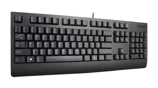 [191200575075] LENOVO Preferred Pro II USB Keyboard Black 3-zone layout Plunger domed switch keys Adjustable tilt legs 
 US English
