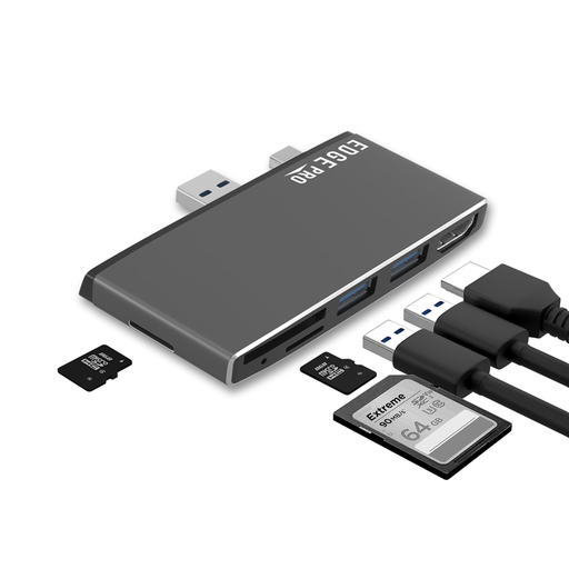 [9346396002428] mbeat® Edge Pro P78 Multifunction Hub for Microsoft Surface Pro Gen 5  Gen 6 USB3.0 port x2 HDMI port x1 USB 3.0 SD reader x1