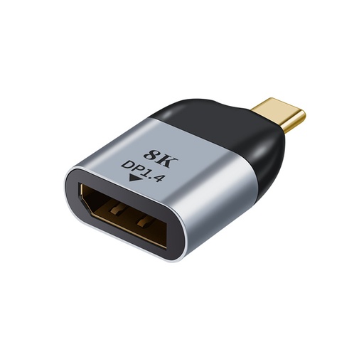 [9320652021026] Astrotek USB-C to DP DisplayPort Male to Female Adapter Converter 8K@60Hz 4K@60Hz for iPad Pro Macbook Air Samsung Galaxy MS Surface Dell XPS