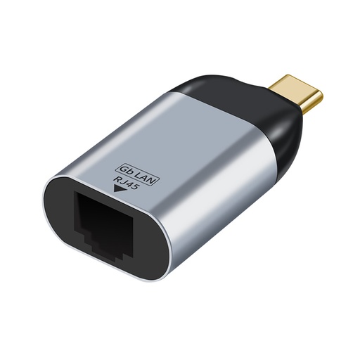 [9320652021057] Astrotek USB-C to RJ45 Gigabit LAN Network Ethernet Adapter Male to Female for HP Lenovo Asus iPad Pro Macbook Air MS Surface Dell XPS
