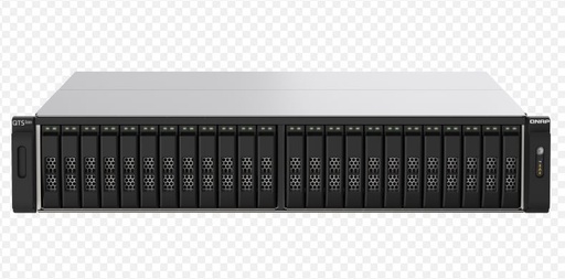 [TS-h2490FU-7232P-64G] QNAP TS-h2490FU-7232P-64G 24 Bay 2.5-inch U.2 PCIe NVMe NAS AMD EPYC™ 7302P 16-core 3.0 GHz 64G DDR4 ECC Hot-swappable 2x25GbE 2x2.5GbE 2xUSB3.2 5 yrs